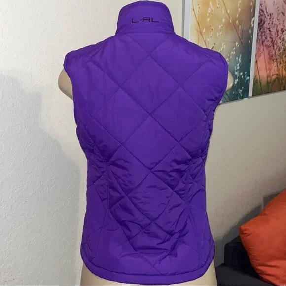 SOLD Lauren Ralph Lauren Elegant Quilted Vest - Picture 4 of 5